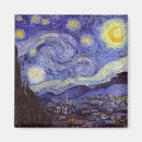 Search for fine art magnets Starry night