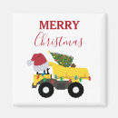 Search for construction truck magnets Xmas