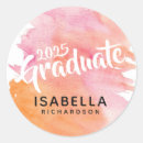 Search for watercolor graduation stickers Girly