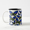 Search for blue wing mugs Butterfly