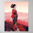 Search for geisha posters Red