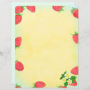Search for strawberry stationery paper Blue