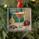 Search for cocktail christmas tree decorations Mid century