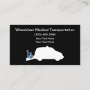 Search for medical transportation business cards Van