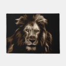 Search for lion doormats Tiger