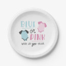 Search for gender reveal plates Cute