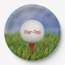 Search for golf birthday plates Golfer