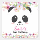 Search for panda cute stickers Floral