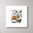 Search for highland cow canvas prints Kawaii