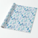 Search for teal christmas wrapping paper Whimsical
