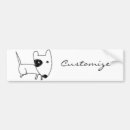 Search for black dog bumper stickers Black and white