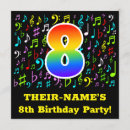 Search for top 8 invitations 8 years old