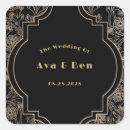 Search for art deco flowers stickers Black