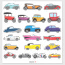 Search for vintage vehicles stickers Cars
