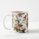 Search for vintage floral pattern mugs Watercolor