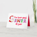 Search for childrens name cards Santa