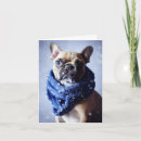 Search for bulldog christmas cards Snow