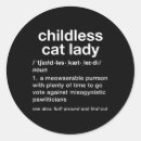 Search for cat lady stickers America