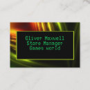 Search for space business cards Abstract