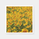Search for sunflower napkins Flowers