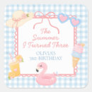 Search for turning 3 stickers For kids