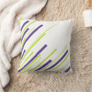 Search for purple and green cushions Chic