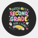 Search for second grade stickers New school year