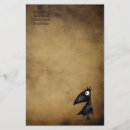 Search for gothic stationery paper Crow