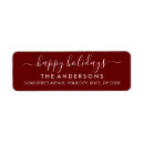 Search for seasons return address labels Merry christmas