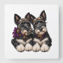 Search for schnauzer clocks Cute