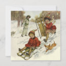 Search for sledding party invitations Children