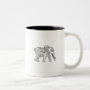 Search for mandala elephant mugs Zendala