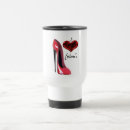 Search for red shoe mugs Stiletto
