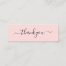 Search for thank you inserts Elegant