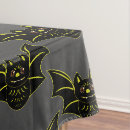Search for retro halloween tablecloths Bat