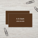 Search for brown business cards Simple