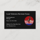 Search for veterans business cards Military