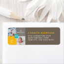 Search for blue 1st birthday return address labels Boy