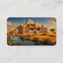 Search for pyramids business cards Desert