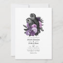 Search for purple gothic wedding invitations Victorian