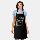 Search for watercolor leaves aprons Elegant