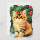 Search for vintage cat christmas cards Winter