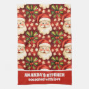 Search for santa claus tea towels Retro