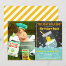 Search for duck birthday invitations Rubber ducky