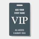 Search for backstage pass id badges Vip party