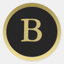 Search for monogram b stickers Gold