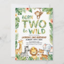 Search for born two be wild birthday invitations Second birthday party