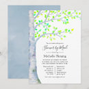 Search for birch tree invitations Leaves