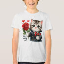 Search for kitten kids tshirts Valentine