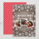 Search for rustic wood christmas cards Snowflakes